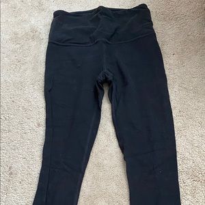 black athleta leggings